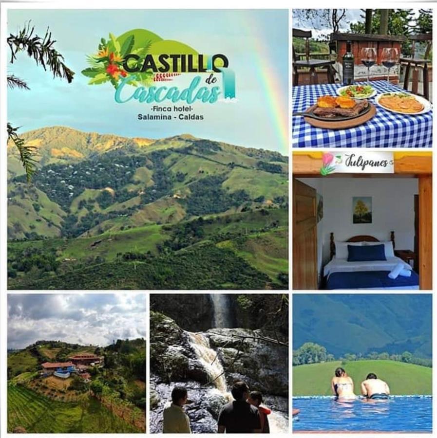 Castillo De Cascadas Finca Hotel Salamina Eksteriør bilde
